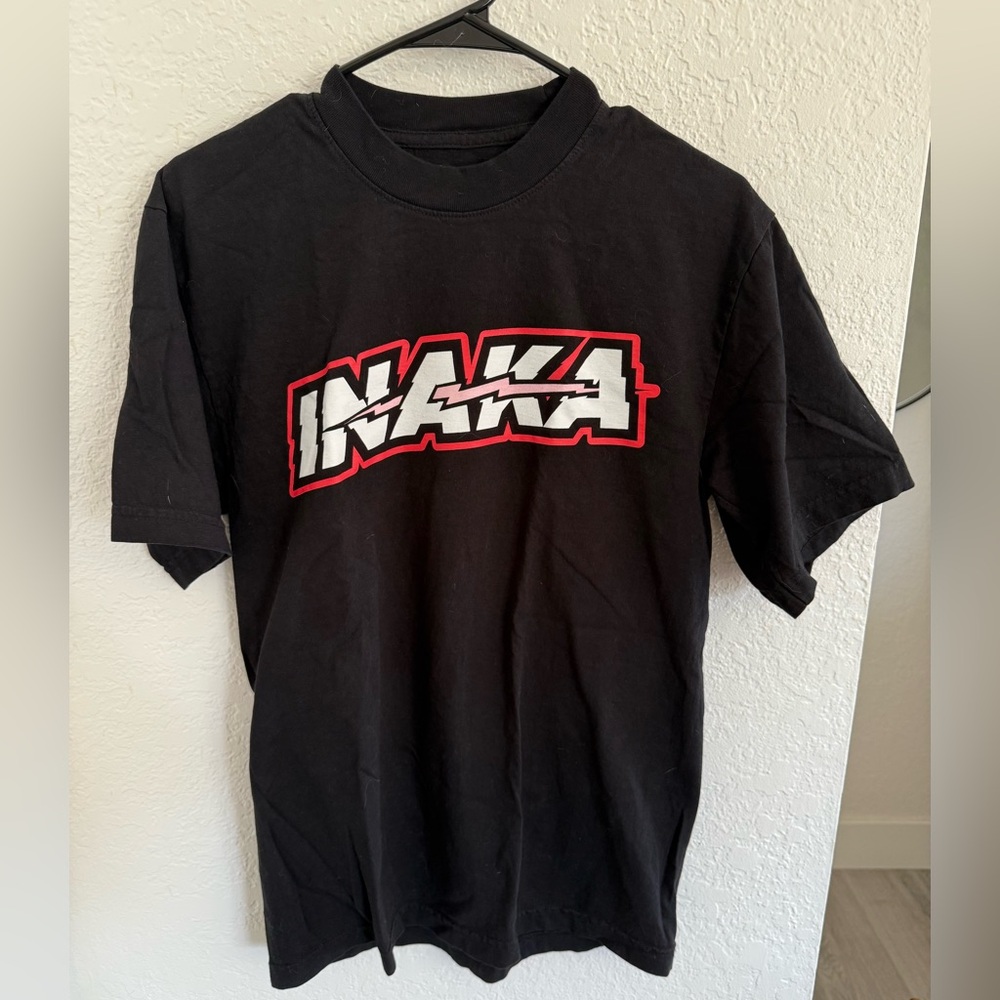 Inaka Black Graphic T-Shirt